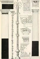 Picture 78 of 639 from Styles of ornament, exhibited in designs, and arranged in historical order, with descriptive text. A handbook for architects, designers, painters, sculptors, wood-carvers, chasers, modellers, cabinet-makers and artistic locksmiths as well as also for technical schools, libraries and private study (1910), leaf 104