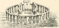 An illustration from Styles of ornament, exhibited in designs, and arranged in historical order, with descriptive text. A handbook for architects, designers, painters, sculptors, wood-carvers, chasers, modellers, cabinet-makers and artistic locksmiths as well as also for technical schools, libraries and private study (1910)