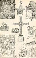 An illustration from Styles of ornament, exhibited in designs, and arranged in historical order, with descriptive text. A handbook for architects, designers, painters, sculptors, wood-carvers, chasers, modellers, cabinet-makers and artistic locksmiths as well as also for technical schools, libraries and private study (1910)