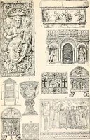 Picture 109 of 639 from Styles of ornament, exhibited in designs, and arranged in historical order, with descriptive text. A handbook for architects, designers, painters, sculptors, wood-carvers, chasers, modellers, cabinet-makers and artistic locksmiths as well as also for technical schools, libraries and private study (1910), leaf 134