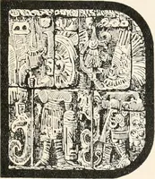 An illustration from Styles of ornament, exhibited in designs, and arranged in historical order, with descriptive text. A handbook for architects, designers, painters, sculptors, wood-carvers, chasers, modellers, cabinet-makers and artistic locksmiths as well as also for technical schools, libraries and private study (1910)