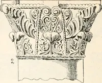 An illustration from Styles of ornament, exhibited in designs, and arranged in historical order, with descriptive text. A handbook for architects, designers, painters, sculptors, wood-carvers, chasers, modellers, cabinet-makers and artistic locksmiths as well as also for technical schools, libraries and private study (1910)