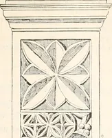 An illustration from Styles of ornament, exhibited in designs, and arranged in historical order, with descriptive text. A handbook for architects, designers, painters, sculptors, wood-carvers, chasers, modellers, cabinet-makers and artistic locksmiths as well as also for technical schools, libraries and private study (1910)