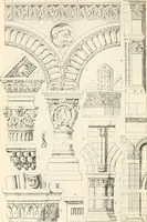 An illustration from Styles of ornament, exhibited in designs, and arranged in historical order, with descriptive text. A handbook for architects, designers, painters, sculptors, wood-carvers, chasers, modellers, cabinet-makers and artistic locksmiths as well as also for technical schools, libraries and private study (1910)