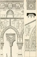 An illustration from Styles of ornament, exhibited in designs, and arranged in historical order, with descriptive text. A handbook for architects, designers, painters, sculptors, wood-carvers, chasers, modellers, cabinet-makers and artistic locksmiths as well as also for technical schools, libraries and private study (1910)
