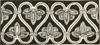An illustration from Styles of ornament, exhibited in designs, and arranged in historical order, with descriptive text. A handbook for architects, designers, painters, sculptors, wood-carvers, chasers, modellers, cabinet-makers and artistic locksmiths as well as also for technical schools, libraries and private study (1910)