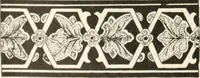 An illustration from Styles of ornament, exhibited in designs, and arranged in historical order, with descriptive text. A handbook for architects, designers, painters, sculptors, wood-carvers, chasers, modellers, cabinet-makers and artistic locksmiths as well as also for technical schools, libraries and private study (1910)