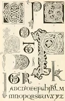 An illustration from Styles of ornament, exhibited in designs, and arranged in historical order, with descriptive text. A handbook for architects, designers, painters, sculptors, wood-carvers, chasers, modellers, cabinet-makers and artistic locksmiths as well as also for technical schools, libraries and private study (1910)
