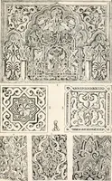 Picture 192 of 639 from Styles of ornament, exhibited in designs, and arranged in historical order, with descriptive text. A handbook for architects, designers, painters, sculptors, wood-carvers, chasers, modellers, cabinet-makers and artistic locksmiths as well as also for technical schools, libraries and private study (1910), leaf 220