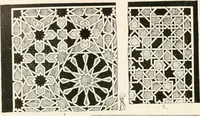 An illustration from Styles of ornament, exhibited in designs, and arranged in historical order, with descriptive text. A handbook for architects, designers, painters, sculptors, wood-carvers, chasers, modellers, cabinet-makers and artistic locksmiths as well as also for technical schools, libraries and private study (1910)