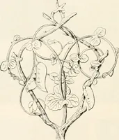 An illustration from Styles of ornament, exhibited in designs, and arranged in historical order, with descriptive text. A handbook for architects, designers, painters, sculptors, wood-carvers, chasers, modellers, cabinet-makers and artistic locksmiths as well as also for technical schools, libraries and private study (1910)