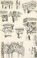 An illustration from Styles of ornament, exhibited in designs, and arranged in historical order, with descriptive text. A handbook for architects, designers, painters, sculptors, wood-carvers, chasers, modellers, cabinet-makers and artistic locksmiths as well as also for technical schools, libraries and private study (1910)