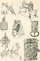Picture 232 of 639 from Styles of ornament, exhibited in designs, and arranged in historical order, with descriptive text. A handbook for architects, designers, painters, sculptors, wood-carvers, chasers, modellers, cabinet-makers and artistic locksmiths as well as also for technical schools, libraries and private study (1910), leaf 257