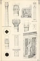 An illustration from Styles of ornament, exhibited in designs, and arranged in historical order, with descriptive text. A handbook for architects, designers, painters, sculptors, wood-carvers, chasers, modellers, cabinet-makers and artistic locksmiths as well as also for technical schools, libraries and private study (1910)