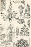 Picture 256 of 639 from Styles of ornament, exhibited in designs, and arranged in historical order, with descriptive text. A handbook for architects, designers, painters, sculptors, wood-carvers, chasers, modellers, cabinet-makers and artistic locksmiths as well as also for technical schools, libraries and private study (1910), leaf 276