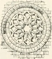 An illustration from Styles of ornament, exhibited in designs, and arranged in historical order, with descriptive text. A handbook for architects, designers, painters, sculptors, wood-carvers, chasers, modellers, cabinet-makers and artistic locksmiths as well as also for technical schools, libraries and private study (1910)