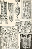 Picture 278 of 639 from Styles of ornament, exhibited in designs, and arranged in historical order, with descriptive text. A handbook for architects, designers, painters, sculptors, wood-carvers, chasers, modellers, cabinet-makers and artistic locksmiths as well as also for technical schools, libraries and private study (1910), leaf 294