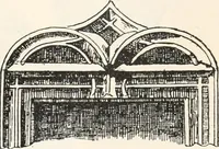 An illustration from Styles of ornament, exhibited in designs, and arranged in historical order, with descriptive text. A handbook for architects, designers, painters, sculptors, wood-carvers, chasers, modellers, cabinet-makers and artistic locksmiths as well as also for technical schools, libraries and private study (1910)