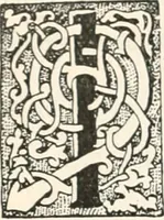 An illustration from Styles of ornament, exhibited in designs, and arranged in historical order, with descriptive text. A handbook for architects, designers, painters, sculptors, wood-carvers, chasers, modellers, cabinet-makers and artistic locksmiths as well as also for technical schools, libraries and private study (1910)