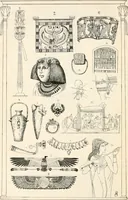 An illustration from Styles of ornament, exhibited in designs, and arranged in historical order, with descriptive text. A handbook for architects, designers, painters, sculptors, wood-carvers, chasers, modellers, cabinet-makers and artistic locksmiths as well as also for technical schools, libraries and private study (1910)