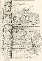 An illustration from Styles of ornament, exhibited in designs, and arranged in historical order, with descriptive text. A handbook for architects, designers, painters, sculptors, wood-carvers, chasers, modellers, cabinet-makers and artistic locksmiths as well as also for technical schools, libraries and private study (1910)