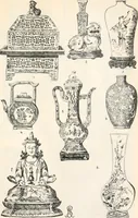 Picture 324 of 639 from Styles of ornament, exhibited in designs, and arranged in historical order, with descriptive text. A handbook for architects, designers, painters, sculptors, wood-carvers, chasers, modellers, cabinet-makers and artistic locksmiths as well as also for technical schools, libraries and private study (1910), leaf 330