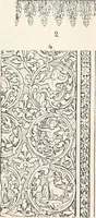 An illustration from Styles of ornament, exhibited in designs, and arranged in historical order, with descriptive text. A handbook for architects, designers, painters, sculptors, wood-carvers, chasers, modellers, cabinet-makers and artistic locksmiths as well as also for technical schools, libraries and private study (1910)
