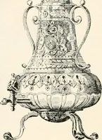 An illustration from Styles of ornament, exhibited in designs, and arranged in historical order, with descriptive text. A handbook for architects, designers, painters, sculptors, wood-carvers, chasers, modellers, cabinet-makers and artistic locksmiths as well as also for technical schools, libraries and private study (1910)