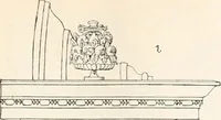 An illustration from Styles of ornament, exhibited in designs, and arranged in historical order, with descriptive text. A handbook for architects, designers, painters, sculptors, wood-carvers, chasers, modellers, cabinet-makers and artistic locksmiths as well as also for technical schools, libraries and private study (1910)