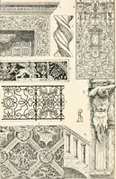 Picture 354 of 639 from Styles of ornament, exhibited in designs, and arranged in historical order, with descriptive text. A handbook for architects, designers, painters, sculptors, wood-carvers, chasers, modellers, cabinet-makers and artistic locksmiths as well as also for technical schools, libraries and private study (1910), leaf 363