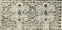 An illustration from Styles of ornament, exhibited in designs, and arranged in historical order, with descriptive text. A handbook for architects, designers, painters, sculptors, wood-carvers, chasers, modellers, cabinet-makers and artistic locksmiths as well as also for technical schools, libraries and private study (1910)