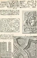 Picture 367 of 639 from Styles of ornament, exhibited in designs, and arranged in historical order, with descriptive text. A handbook for architects, designers, painters, sculptors, wood-carvers, chasers, modellers, cabinet-makers and artistic locksmiths as well as also for technical schools, libraries and private study (1910), leaf 378