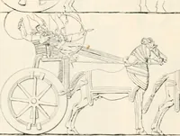 An illustration from Styles of ornament, exhibited in designs, and arranged in historical order, with descriptive text. A handbook for architects, designers, painters, sculptors, wood-carvers, chasers, modellers, cabinet-makers and artistic locksmiths as well as also for technical schools, libraries and private study (1910)