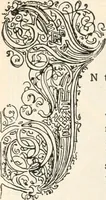 An illustration from Styles of ornament, exhibited in designs, and arranged in historical order, with descriptive text. A handbook for architects, designers, painters, sculptors, wood-carvers, chasers, modellers, cabinet-makers and artistic locksmiths as well as also for technical schools, libraries and private study (1910)