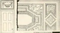An illustration from Styles of ornament, exhibited in designs, and arranged in historical order, with descriptive text. A handbook for architects, designers, painters, sculptors, wood-carvers, chasers, modellers, cabinet-makers and artistic locksmiths as well as also for technical schools, libraries and private study (1910)