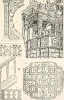 Picture 432 of 639 from Styles of ornament, exhibited in designs, and arranged in historical order, with descriptive text. A handbook for architects, designers, painters, sculptors, wood-carvers, chasers, modellers, cabinet-makers and artistic locksmiths as well as also for technical schools, libraries and private study (1910), leaf 440