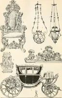 Picture 448 of 639 from Styles of ornament, exhibited in designs, and arranged in historical order, with descriptive text. A handbook for architects, designers, painters, sculptors, wood-carvers, chasers, modellers, cabinet-makers and artistic locksmiths as well as also for technical schools, libraries and private study (1910), leaf 461