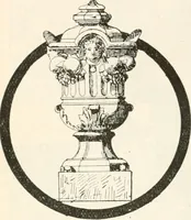 An illustration from Styles of ornament, exhibited in designs, and arranged in historical order, with descriptive text. A handbook for architects, designers, painters, sculptors, wood-carvers, chasers, modellers, cabinet-makers and artistic locksmiths as well as also for technical schools, libraries and private study (1910)