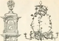 Picture 473 of 639 from Styles of ornament, exhibited in designs, and arranged in historical order, with descriptive text. A handbook for architects, designers, painters, sculptors, wood-carvers, chasers, modellers, cabinet-makers and artistic locksmiths as well as also for technical schools, libraries and private study (1910), leaf 483