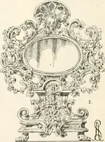An illustration from Styles of ornament, exhibited in designs, and arranged in historical order, with descriptive text. A handbook for architects, designers, painters, sculptors, wood-carvers, chasers, modellers, cabinet-makers and artistic locksmiths as well as also for technical schools, libraries and private study (1910)