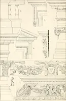 Picture 503 of 639 from Styles of ornament, exhibited in designs, and arranged in historical order, with descriptive text. A handbook for architects, designers, painters, sculptors, wood-carvers, chasers, modellers, cabinet-makers and artistic locksmiths as well as also for technical schools, libraries and private study (1910), leaf 509