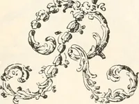 An illustration from Styles of ornament, exhibited in designs, and arranged in historical order, with descriptive text. A handbook for architects, designers, painters, sculptors, wood-carvers, chasers, modellers, cabinet-makers and artistic locksmiths as well as also for technical schools, libraries and private study (1910)