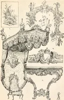 An illustration from Styles of ornament, exhibited in designs, and arranged in historical order, with descriptive text. A handbook for architects, designers, painters, sculptors, wood-carvers, chasers, modellers, cabinet-makers and artistic locksmiths as well as also for technical schools, libraries and private study (1910)