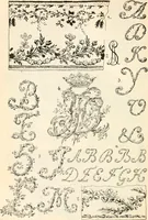 Picture 518 of 639 from Styles of ornament, exhibited in designs, and arranged in historical order, with descriptive text. A handbook for architects, designers, painters, sculptors, wood-carvers, chasers, modellers, cabinet-makers and artistic locksmiths as well as also for technical schools, libraries and private study (1910), leaf 525