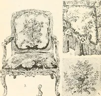 An illustration from Styles of ornament, exhibited in designs, and arranged in historical order, with descriptive text. A handbook for architects, designers, painters, sculptors, wood-carvers, chasers, modellers, cabinet-makers and artistic locksmiths as well as also for technical schools, libraries and private study (1910)