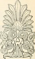 An illustration from Styles of ornament, exhibited in designs, and arranged in historical order, with descriptive text. A handbook for architects, designers, painters, sculptors, wood-carvers, chasers, modellers, cabinet-makers and artistic locksmiths as well as also for technical schools, libraries and private study (1910)