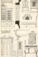 Picture 539 of 639 from Styles of ornament, exhibited in designs, and arranged in historical order, with descriptive text. A handbook for architects, designers, painters, sculptors, wood-carvers, chasers, modellers, cabinet-makers and artistic locksmiths as well as also for technical schools, libraries and private study (1910), leaf 550