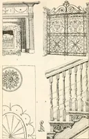 An illustration from Styles of ornament, exhibited in designs, and arranged in historical order, with descriptive text. A handbook for architects, designers, painters, sculptors, wood-carvers, chasers, modellers, cabinet-makers and artistic locksmiths as well as also for technical schools, libraries and private study (1910)