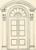 An illustration from Styles of ornament, exhibited in designs, and arranged in historical order, with descriptive text. A handbook for architects, designers, painters, sculptors, wood-carvers, chasers, modellers, cabinet-makers and artistic locksmiths as well as also for technical schools, libraries and private study (1910)