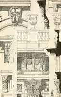 Picture 549 of 639 from Styles of ornament, exhibited in designs, and arranged in historical order, with descriptive text. A handbook for architects, designers, painters, sculptors, wood-carvers, chasers, modellers, cabinet-makers and artistic locksmiths as well as also for technical schools, libraries and private study (1910), leaf 561